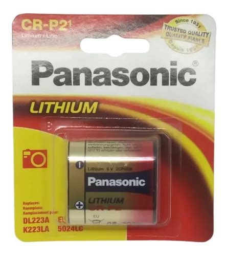 Pila De C Mara Voltios Cr P Litio Panasonic Mercadolibre