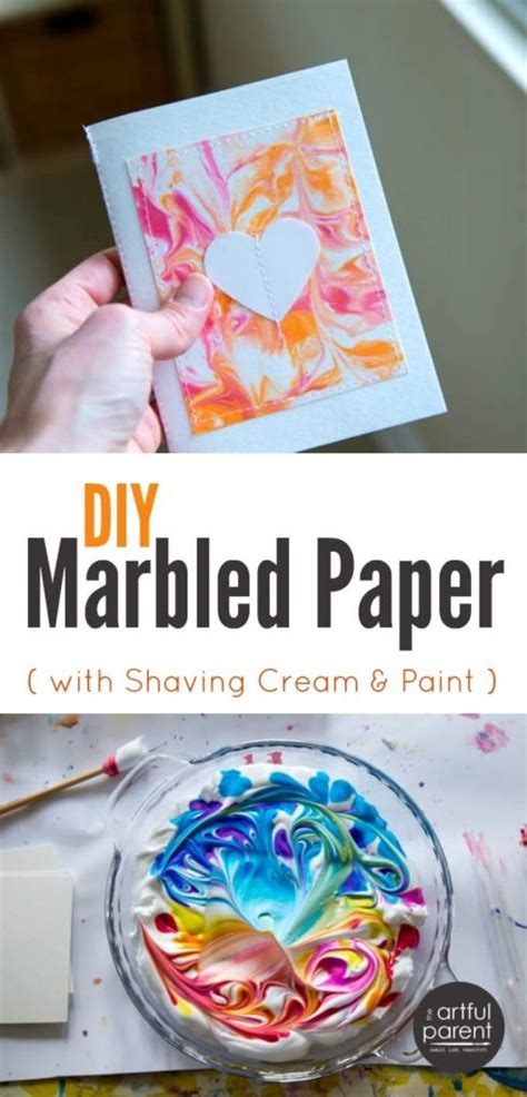 Diy Marbled Paper The Best Easiest And Cheapest Method Step By Step