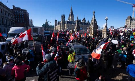 Ottawa Declara El Estado De Emergencia Ante Las Protestas Antivacunas