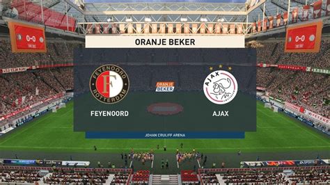 Feyenoord Vs Ajax Knvb Beker Th April Full Match Fifa Ps