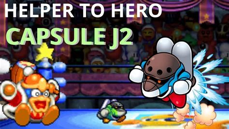 Kirby Super Star Ultra Helper To Hero Capsule J2 Jet Youtube