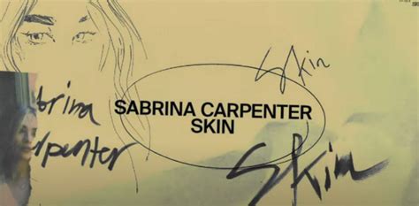 Sabrina Carpenter Skin | Trevor Decker News