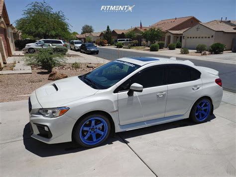 2018 Subaru WRX Premium With 18x9 5 AVID1 AV6 And Michelin 245x40 On