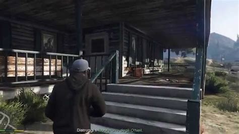 Grand Theft Auto V Trevor Destroy The O Neil House PS4 YouTube