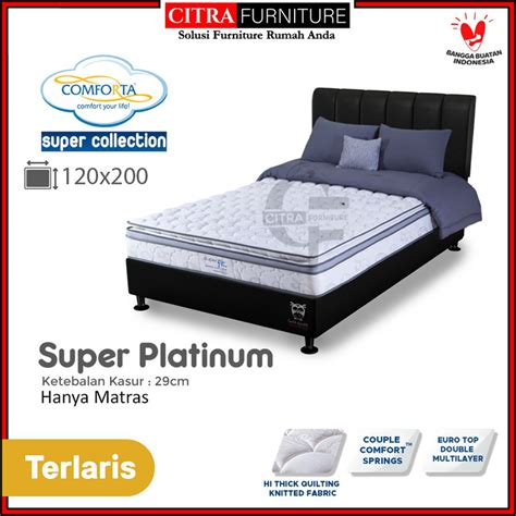 Jual Comforta Comforta Spring Bed Super Fit Platinum X Hanya