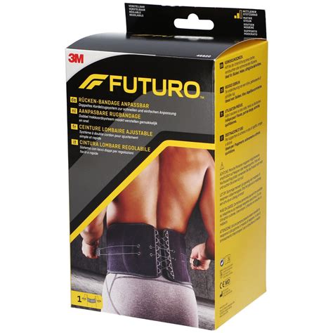 Futuro Ceinture Lombaire Noire Ajustable 73 0 129 0 Cm Shop