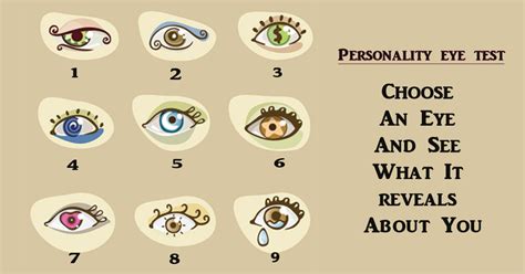 Awesome Quotes: A Fun Personality Test! Choose An Eye And What It Reveals