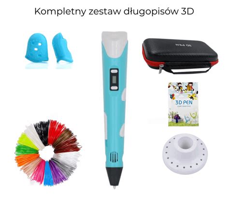 Najlepszy Kompletny Zestaw Długopisów 3D Dlugopis 3D pl