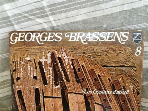 Disque Vinyle Tours Georges Brassens Vol Les Copains D Abord