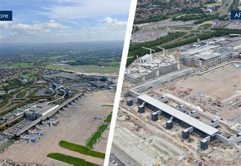 Manchester Airport Upgrade Flying After First Year Construction