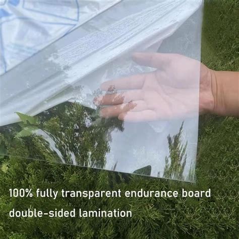 Plaque Polycarbonate Pour Serre Jardin Feuilles De Toit Transparent