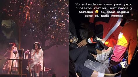 Fans De Lana Del Rey Se Accidentaron En El Foro Sol Por Estampida