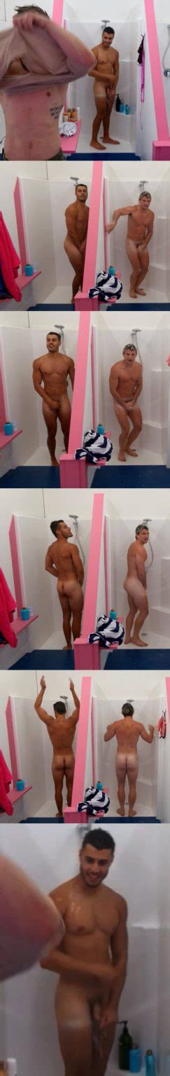 Jake Vella Naked In The Shower At Big Brother Australia