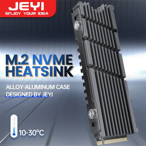 Jual Jeyi Cooler Ii 2280 Ssd Heatsink M 2 Nvme Radiator Magnesium Aluminum Alloy With Thermal