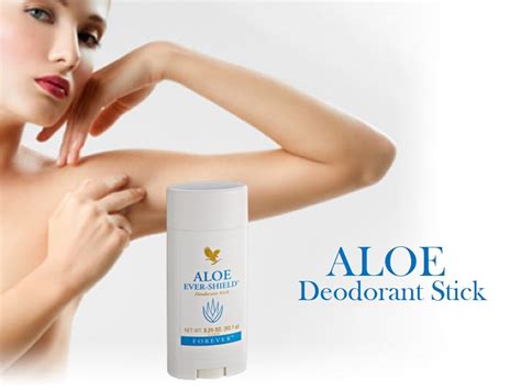 الفرق بين مزيل العرق عادي و مزيل العرق من شركة فوريفر Aloe Ever shield