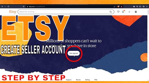 How To Create Etsy Seller Account 🔴 Youtube