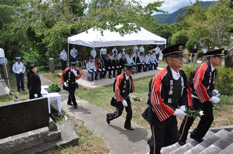 長野県消防関係殉職者慰霊祭を行いました 長野県消防協会