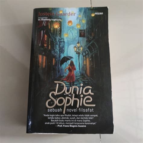 Jual Bekas Original Buku Novel Filsafat Dunia Sophie Jostein