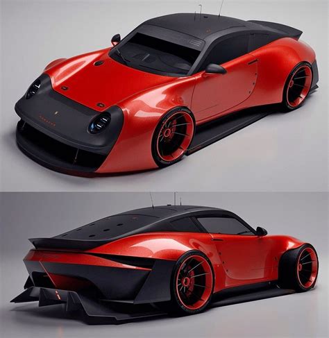 Sports Car Spoiler Design - Mixhandart