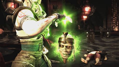 Mortal Kombat X Quan Chi Ermac Mesh Swap Intro X Ray Victory Pose