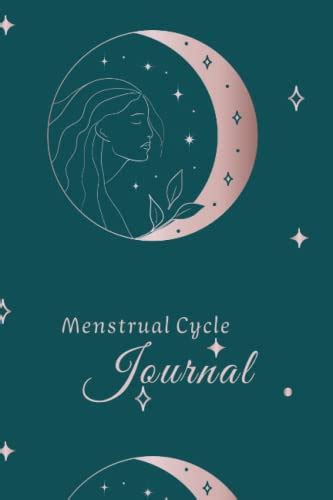 Menstrual Cycle Journal Personal Menstrual Cycle Tracking Book With