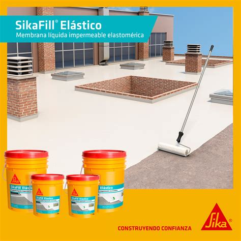 Membrana Liquida Sika Sikafill Elástico 20kg Terracota Mundocolor