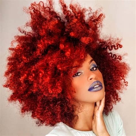 Cabelo Cacheado Vermelho Ideias Tintas E Tutoriais Para Voc