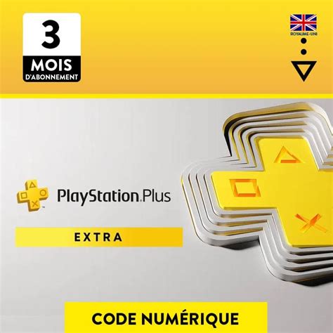 Abonnement PS Plus Extra - 1 Mois - UK