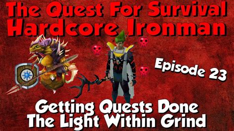 Hardcore Ironman Finally Finished The Quests Runescape 3 Episode