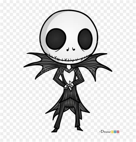 Jack Skellington Line Drawing