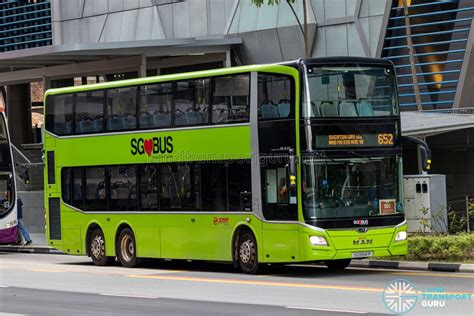 City Direct 652 SMRT Buses MAN A95 Euro 6 SG5941P Land Transport Guru