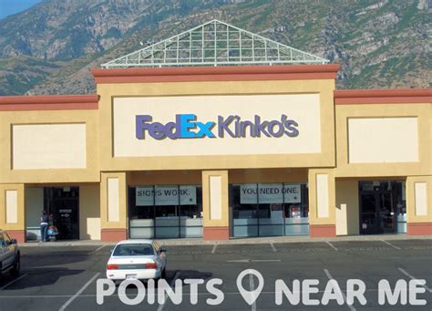 Fedex Kinkos Near Me Points Near Me
