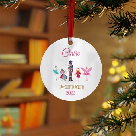 Personalized Nutcracker Ornament Nutcracker Ballet Souvenir Cast Member