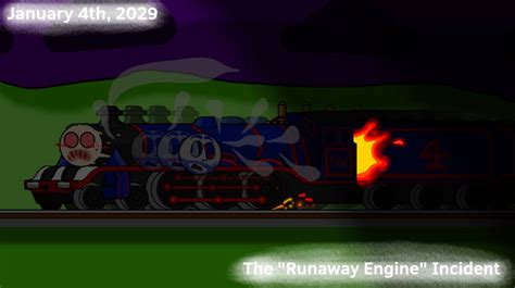 The Runaway Engine Incident By Geoffreythepurpleeng On Deviantart