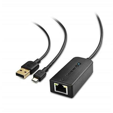 Cable Matters Micro Usb To Ethernet Adapter Up To 480mbps For Streaming Sticks Including