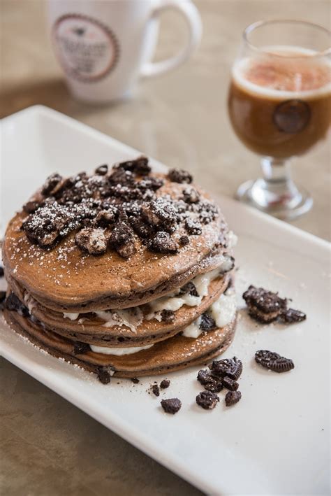 Chef Recipe Oreo Cookie Pancakes From Breakfast Republic Eat Drink