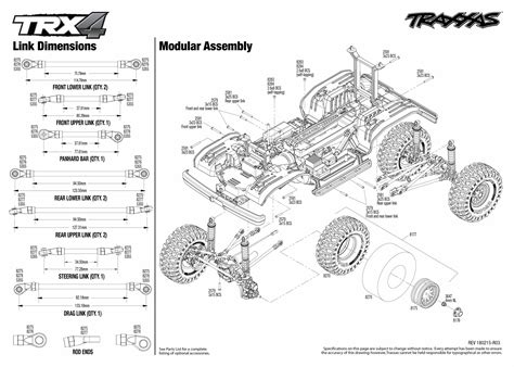 Exploded View Traxxas Trx 4 Ford Bronco 110 Tqi Rtr Modular Assembly Astra