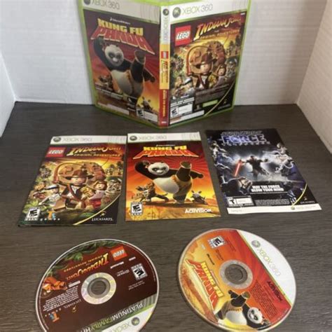 Lego Indiana Jones And Kung Fu Panda Dual Pack Microsoft Xbox