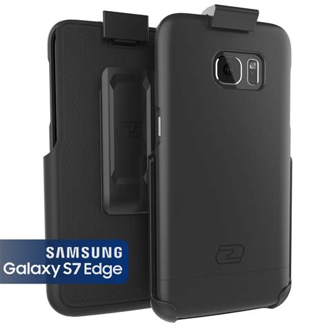 Galaxy S Edge Slimshield Case And Holster Black Encased