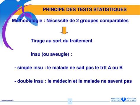 PPT PRINCIPE DES TESTS STATISTIQUES 1 PowerPoint Presentation Free