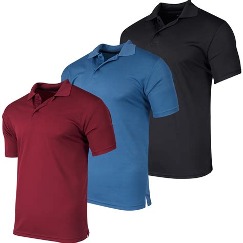 Hanes Mens Ecosmart Short Sleeve Pocket Polo Shirt 2 Pack