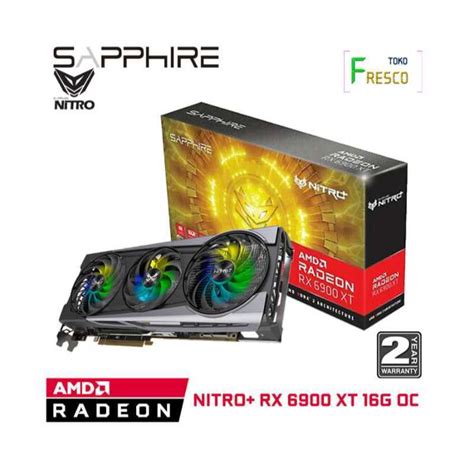 Jual VGA Sapphire NITRO AMD Radeon RX 6900 XT OC 16GB GDDR6 Triple