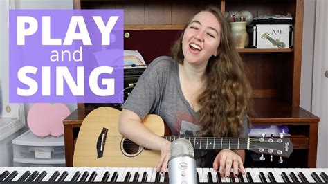 How To Sing And Play An Instrument At The Same Time Guitar And Piano