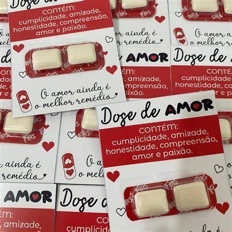 Card Chiclete Lembrancinha Dia Dos Namorados Elo