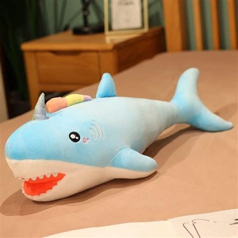 Peluche Géante Requin Bleu Doudou XXL Plush Boutiques