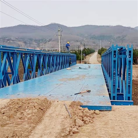 Modern Design Steel Structure Prefab Pedestrian Bailey Bridge Modular