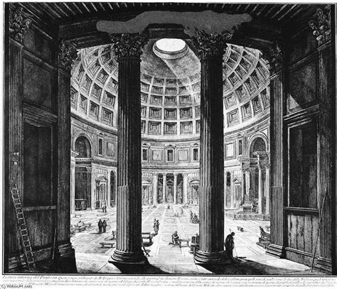 Réplique De Peinture Vedute di Roma 54 de Giovanni Battista Piranesi