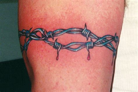 TATTOO FONTS: Barbed Wire Tattoos