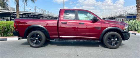 Dodge Ram 1500 V6 2020 Model Year Red Color Atocars