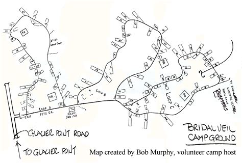 Yosemite National Park Campground Maps